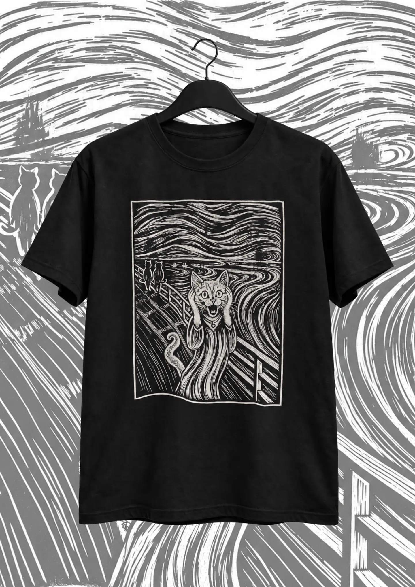 Polera Michi Grito Negro 1