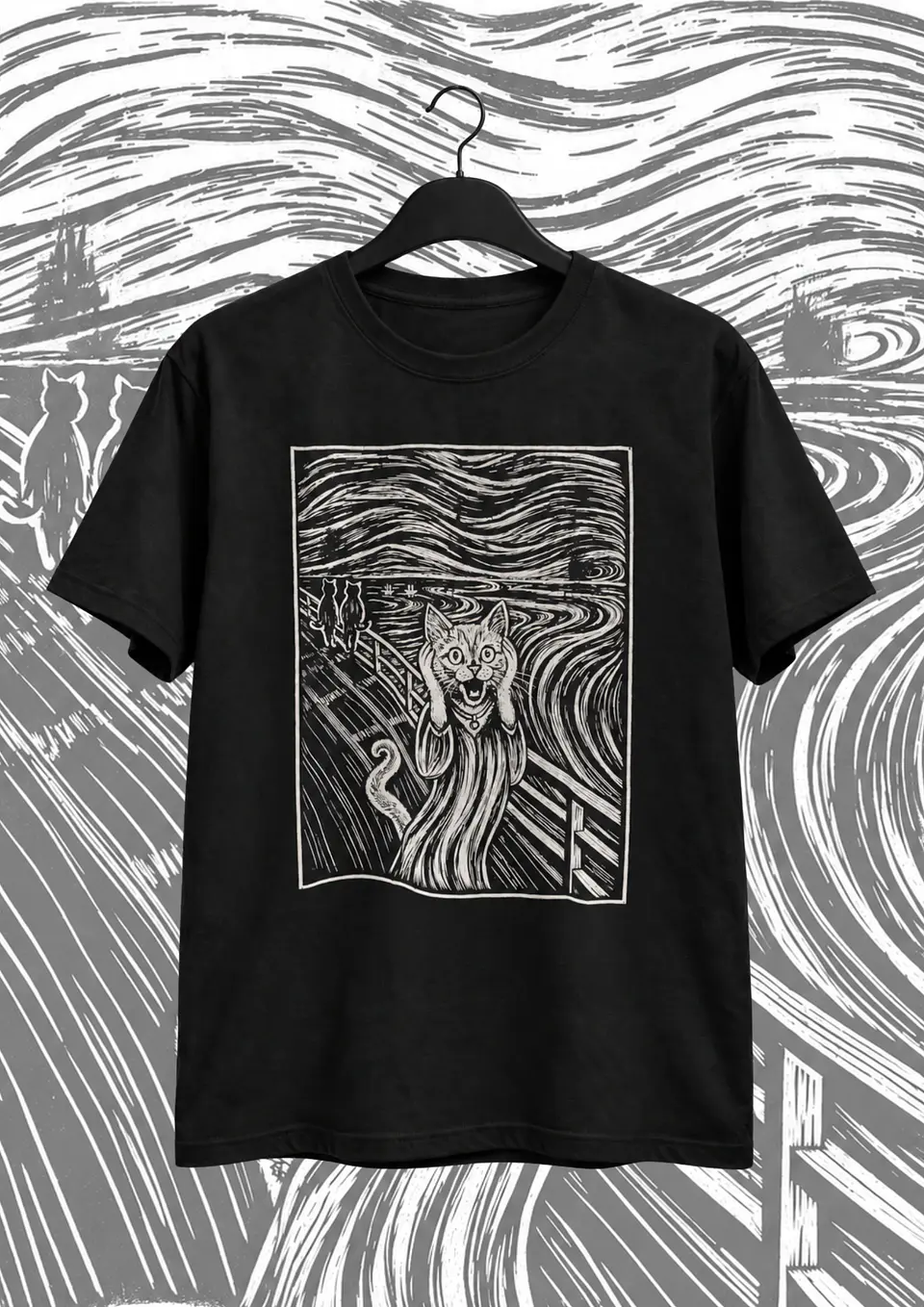 Polera Michi Grito Negro 1