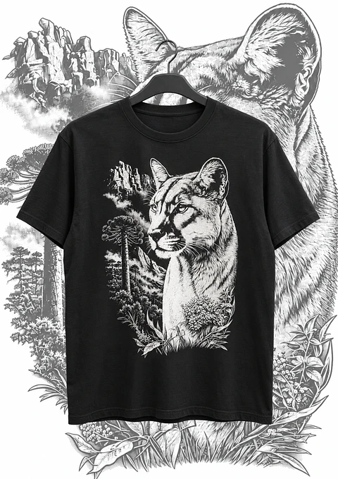 Polera Puma Chileno Negro 