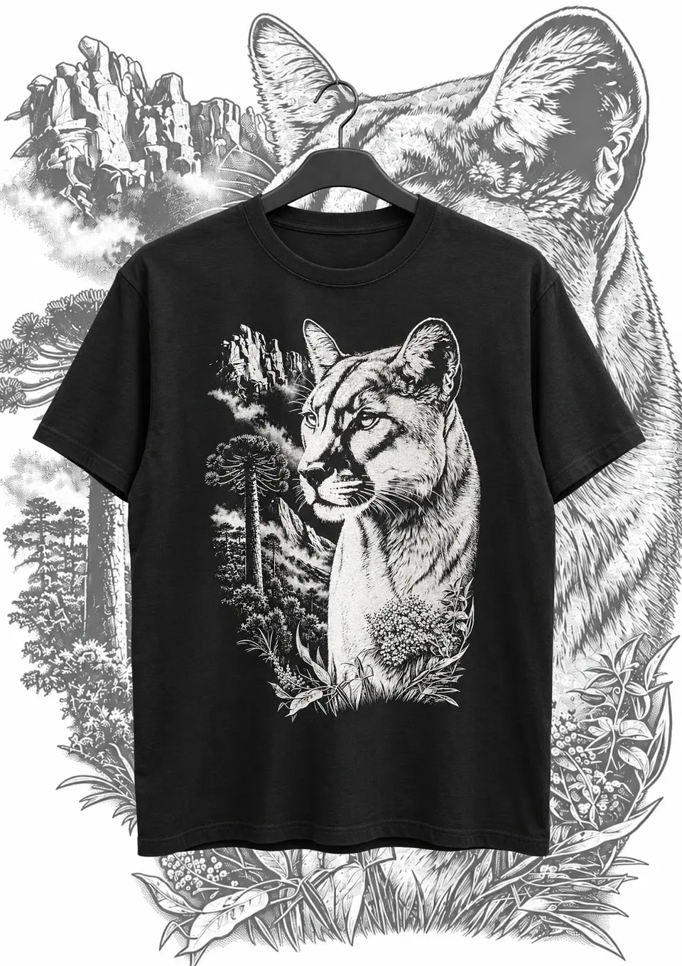 Polera Puma Chileno Negro  1