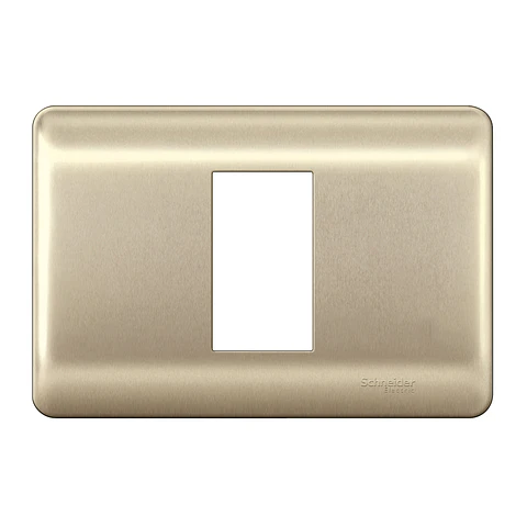 Placa modular Iridium Habit-21 1 módulo con soporte - Bronce