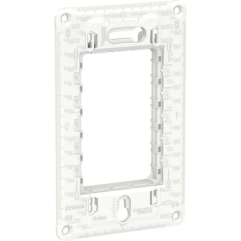 Soporte para placa modular Orion 3 módulos - Blanco