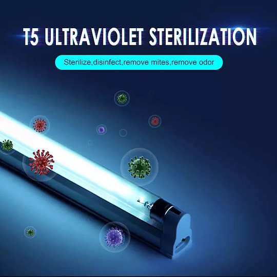 Lámpara germicida T5 de 8W UVC