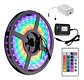 Cinta LED RGB + blanco! 5 metros con control - Miniatura 1