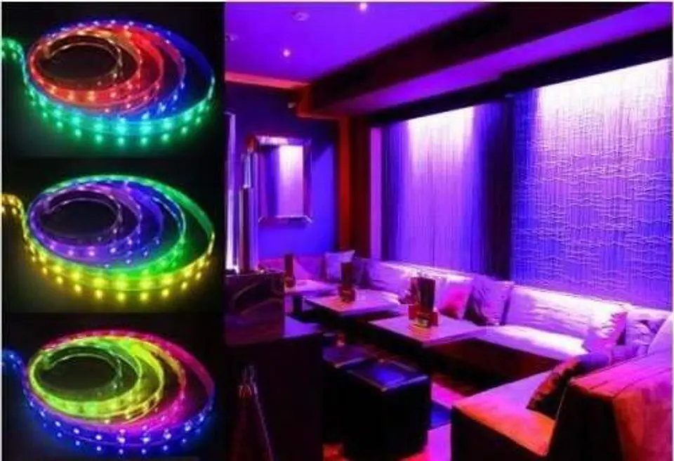Cinta LED RGB + blanco! 5 metros con control 3