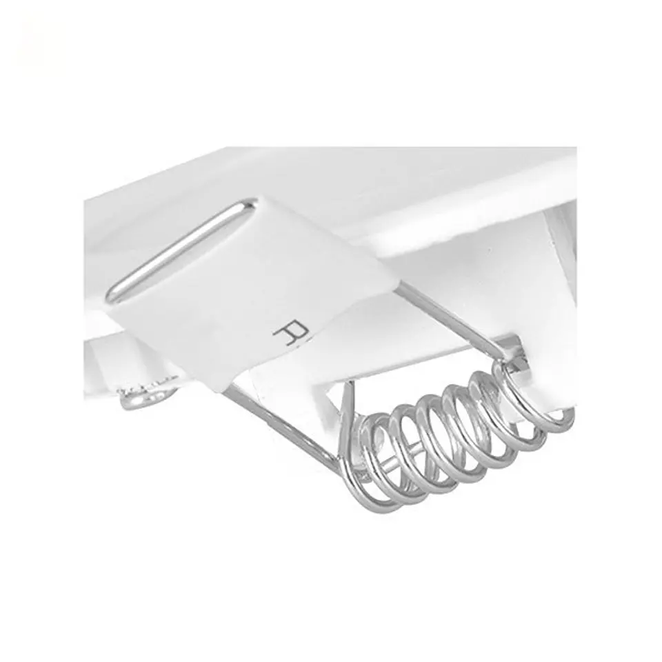 Foco panel LED 6w embutido redondo luz fria 2