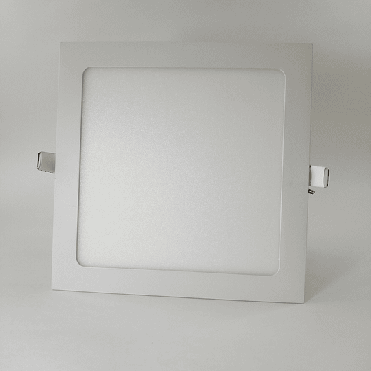 Foco panel LED 15w embutido cuadrado luz fria