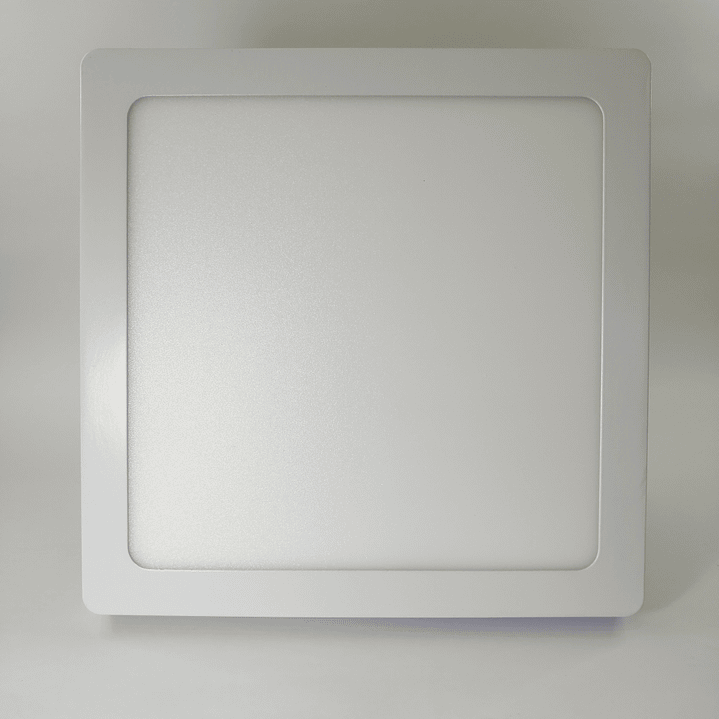 Foco panel LED 24w sobrepuesto cuadrado luz fria 1