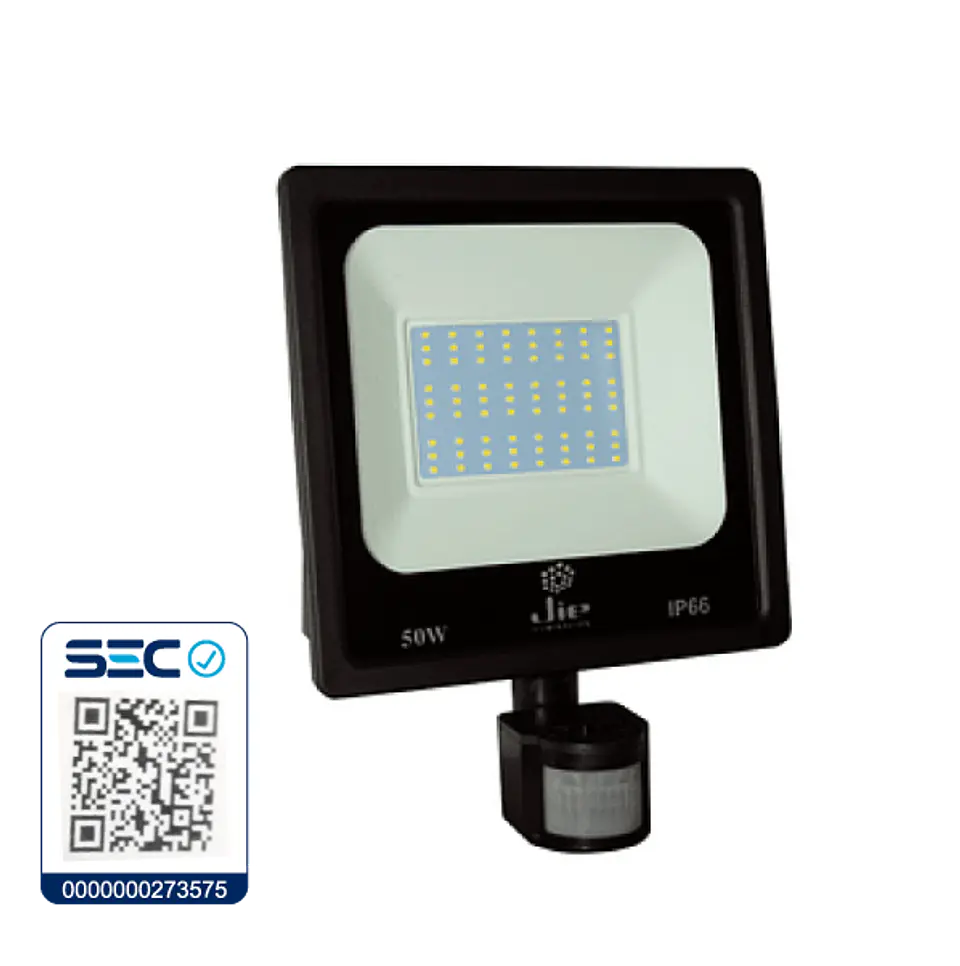 Proyector LED ultra thin 50w con sensor de movimiento IP66 2