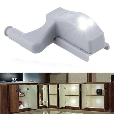 Luz LED con sensor para bisagra de gabinete