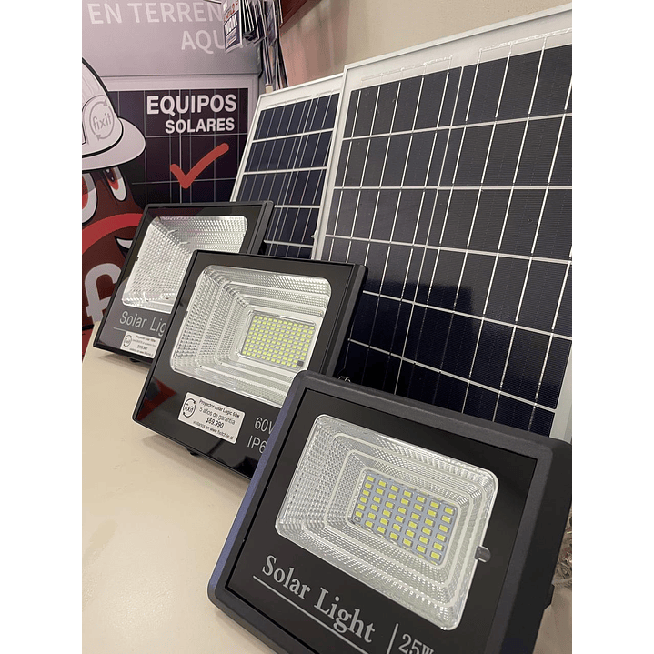 Proyector solar LED 100w línea profesional 3