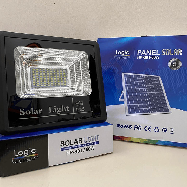 Proyector solar LED 60w línea profesional 1