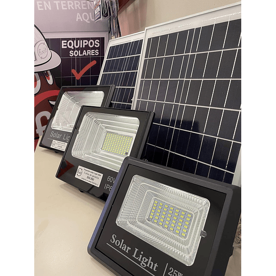 Proyector solar LED 25w línea profesional