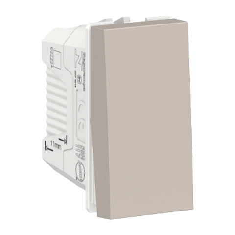 Interruptor Orion 9/24 o 9/12 16A 250V 1 modulo - beige