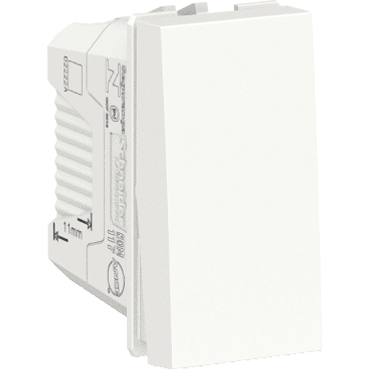 Interruptor Orion 9/12 16A 250V 1 modulo - blanco