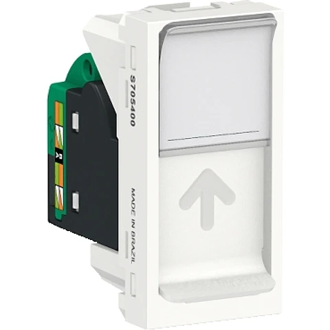 Schneider Electric Imagen del producto Módulo toma RJ45 Orion tipo UTP categoria 5E -Blanco