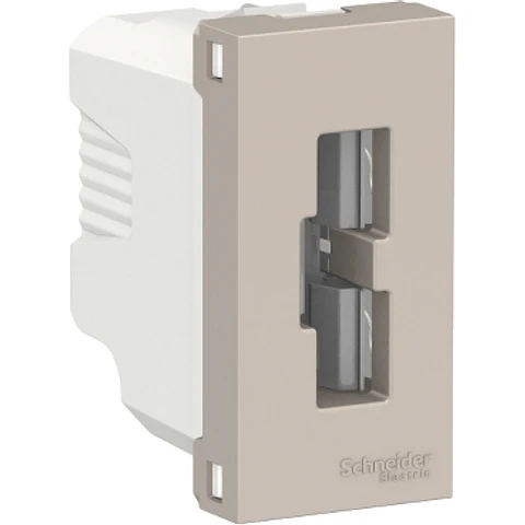   Pronto a discontinuarse S70241064 Schneider Electric Imagen del producto Módulo toma computacion Orion 2P+T 10A 250V -Beige