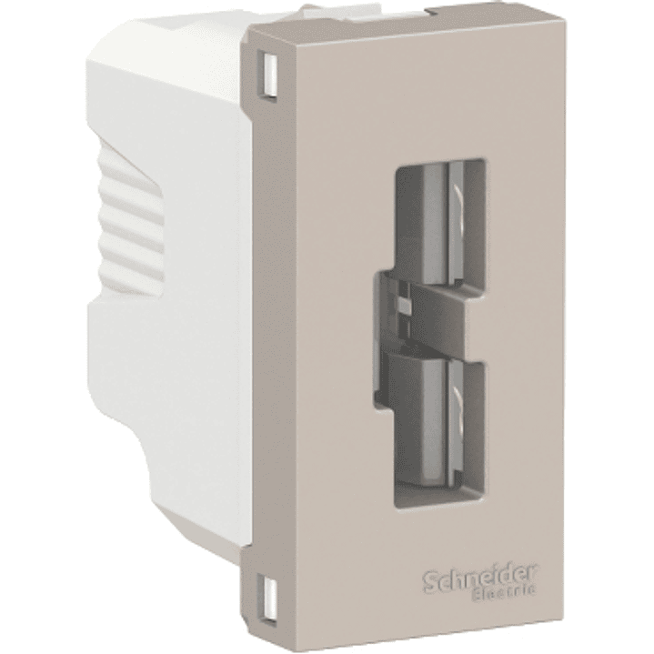   Pronto a discontinuarse S70241064 Schneider Electric Imagen del producto Módulo toma computacion Orion 2P+T 10A 250V -Beige 1