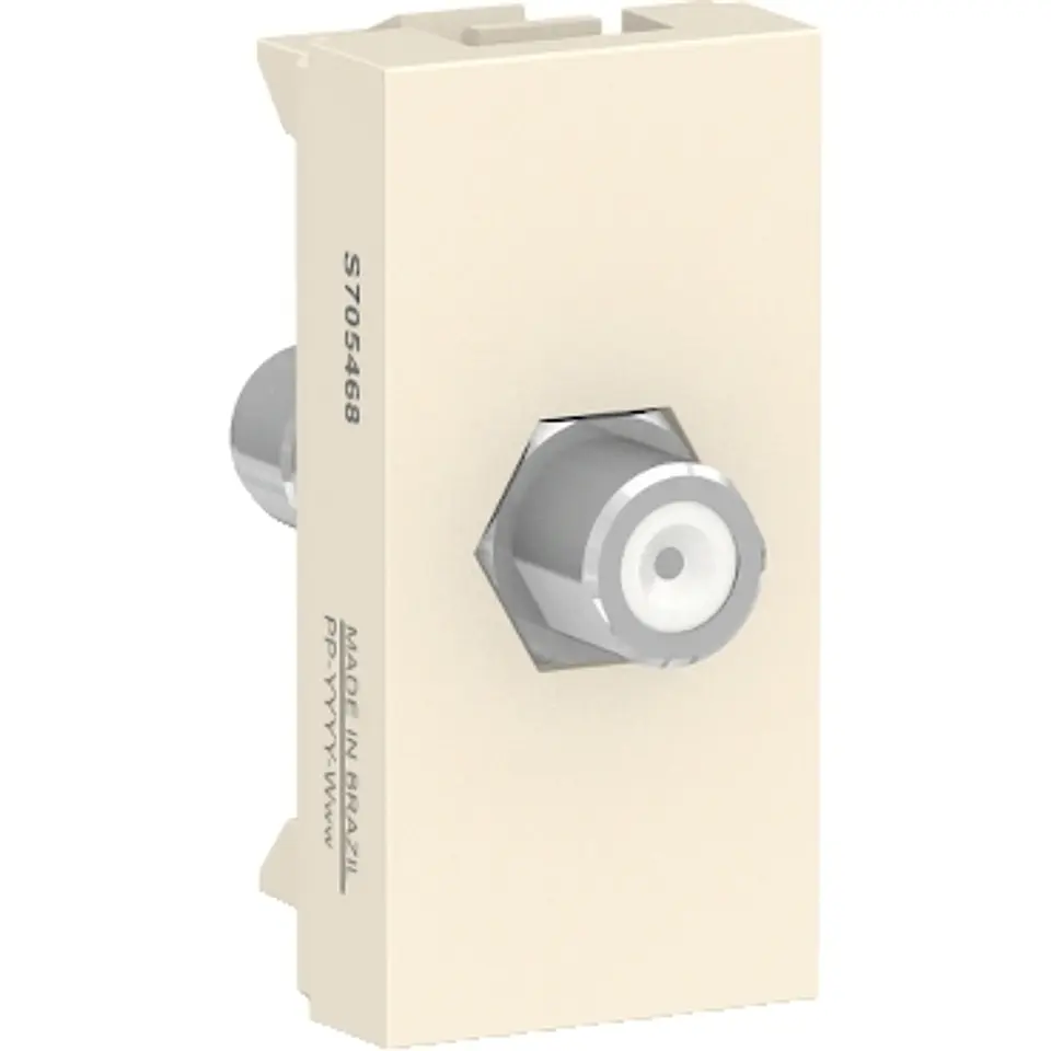 Schneider Electric Imagen del producto Módulo toma TV coaxial Orion 1 módulo -Marfil 1