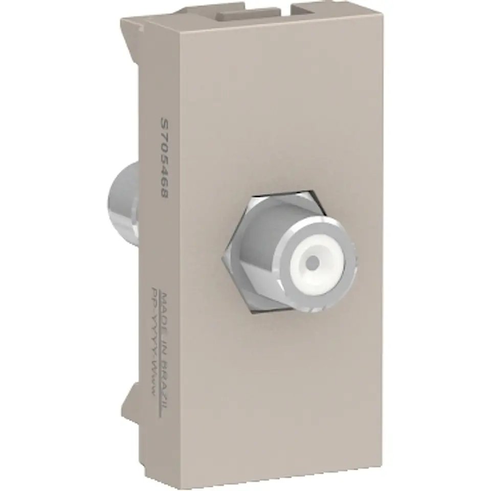 Schneider Electric Imagen del producto Módulo toma TV coaxial Orion -Beige 1
