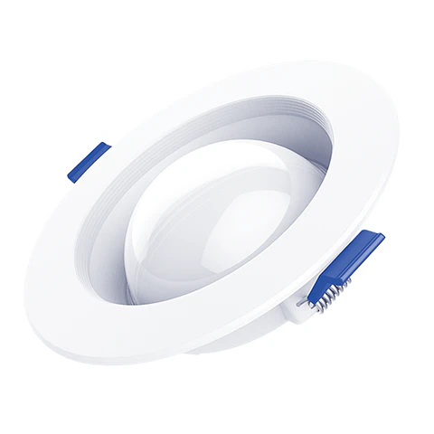 Foco panel LED embutido redondo 9w estilo Saturno Wellmax by Samsung