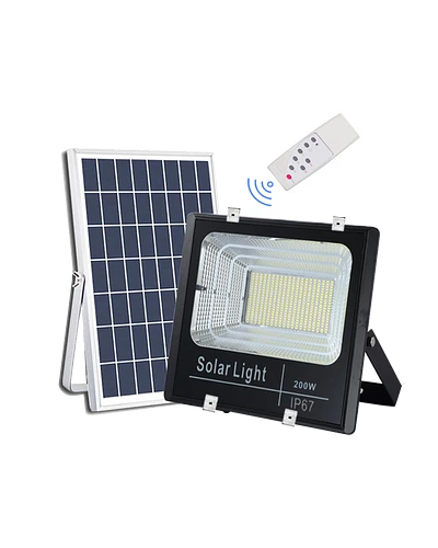 Proyector LED solar 200W 6500K IP67 LINEA PROFESIONAL