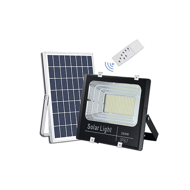 Proyector LED solar 200W 6500K IP67 LINEA PROFESIONAL 1