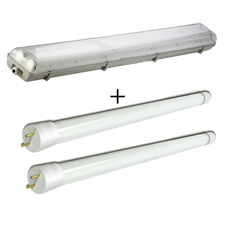 PACK 1000 UNIDADES | EQUIPO ESTANCO LED 2X 18W