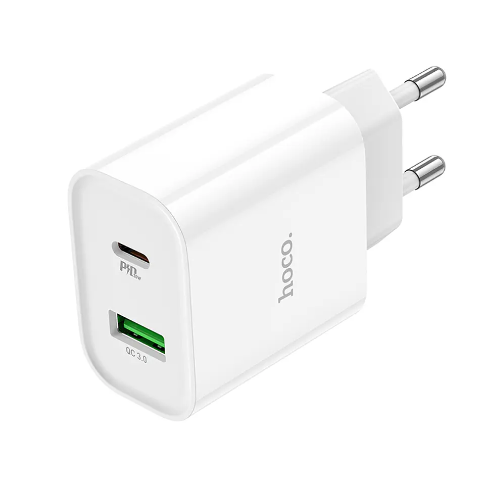 Cargador 20w TIPO C + USB A 1