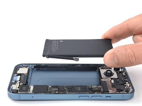 Cambio de batería iPhone 14 (con %)