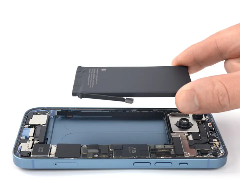 Cambio de batería iPhone 14 (con %) 1