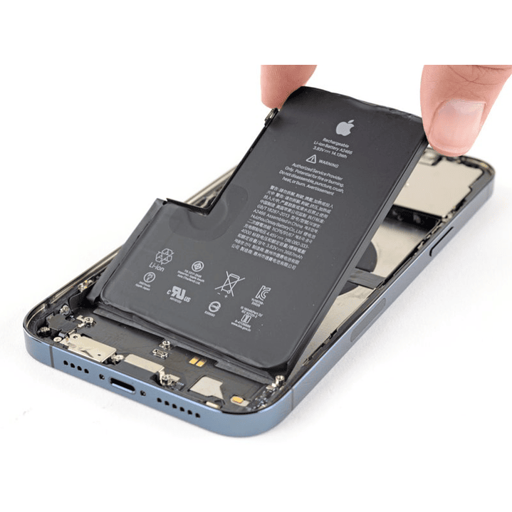 Cambio de batería iPhone 12 PRO MAX (con %) 1