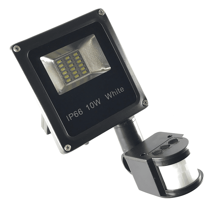 Proyector LED con sensor de movimiento 10w 1