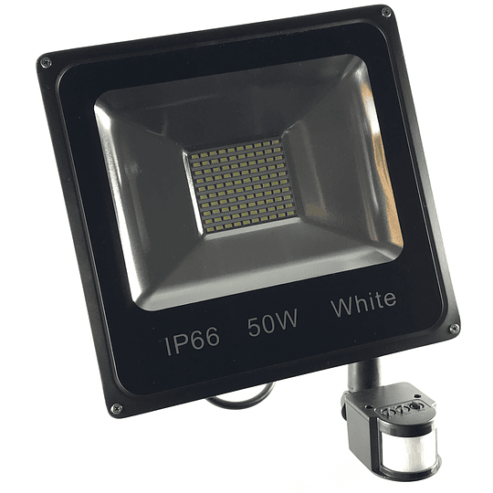 Proyector LED con sensor de movimiento 50w
