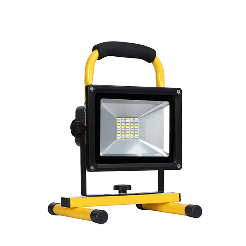 Proyector LED de emergencia recargable 20w IP65 2