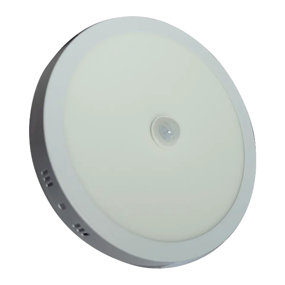 Panel LED circular sobrepuesto 18w con sensor de movimiento 1