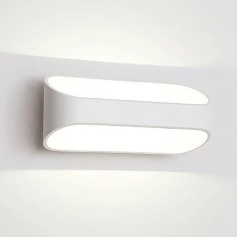 Aplique decorativo Lissa 5w luz fría IP44 Blanco