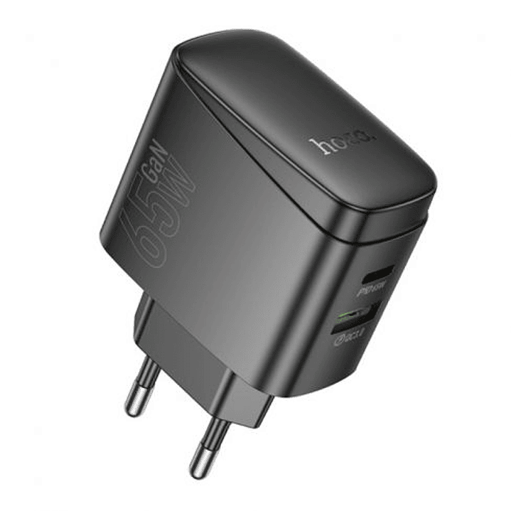 Cargador Rápido HOCO 65W – Compatible con celulares, tablets y laptops 3