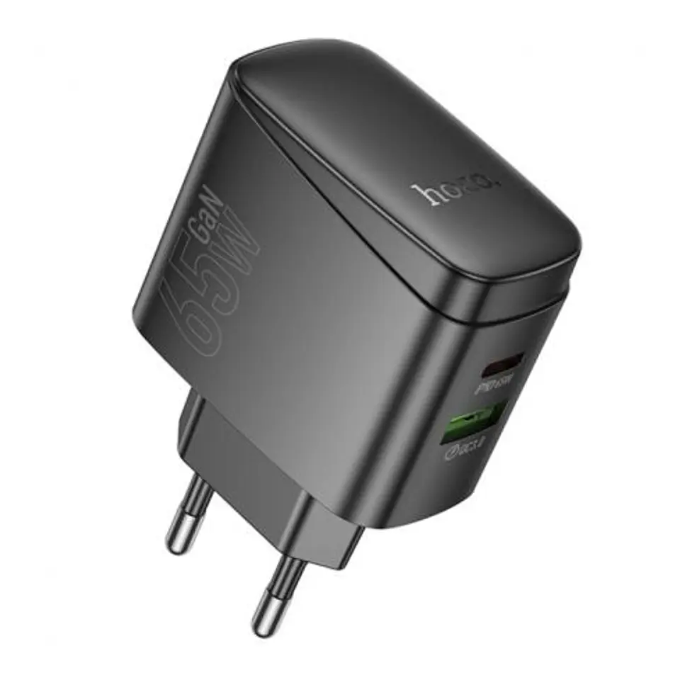 Cargador Rápido HOCO 65W – Compatible con celulares, tablets y laptops 3