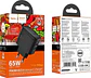 Cargador Rápido HOCO 65W – Compatible con celulares, tablets y laptops - Miniatura 1