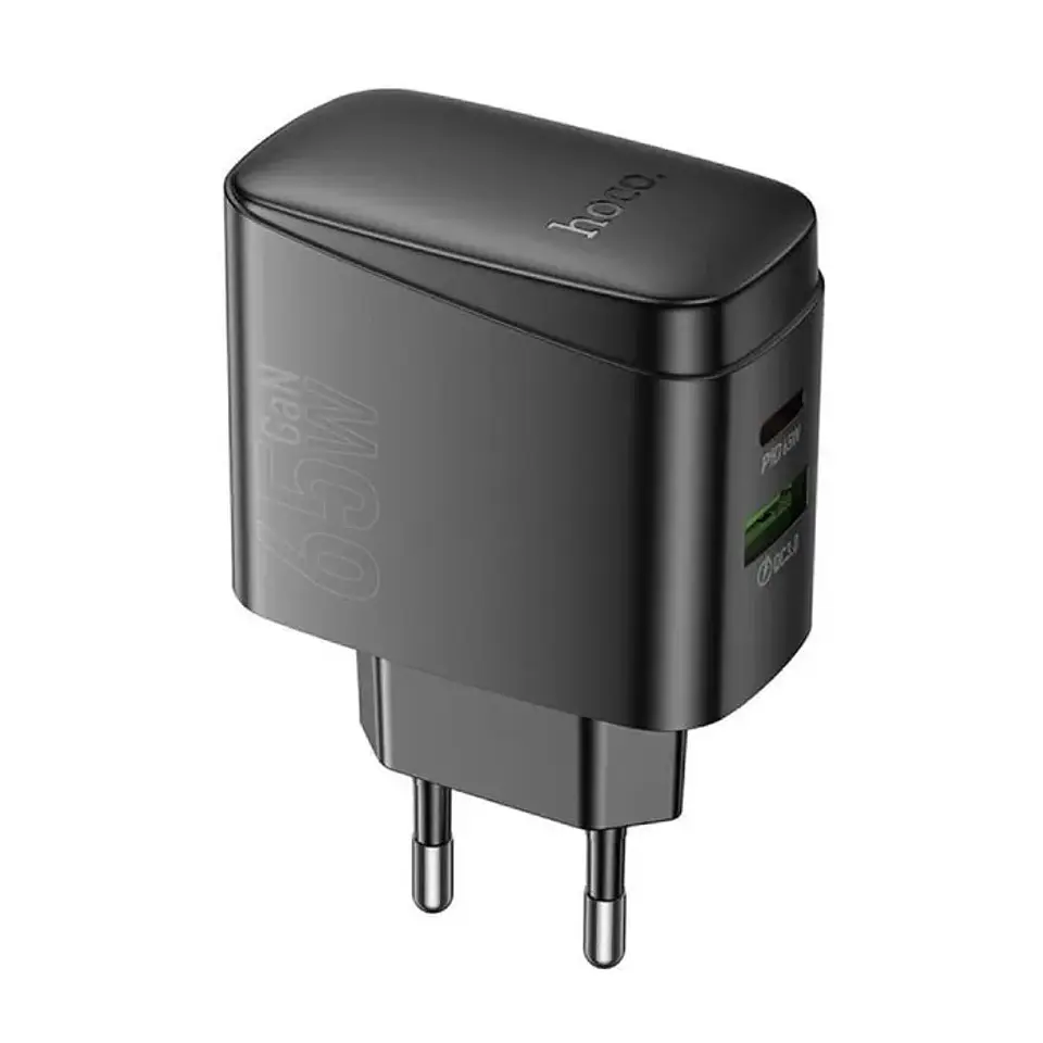 Cargador Rápido HOCO 65W – Compatible con celulares, tablets y laptops 2