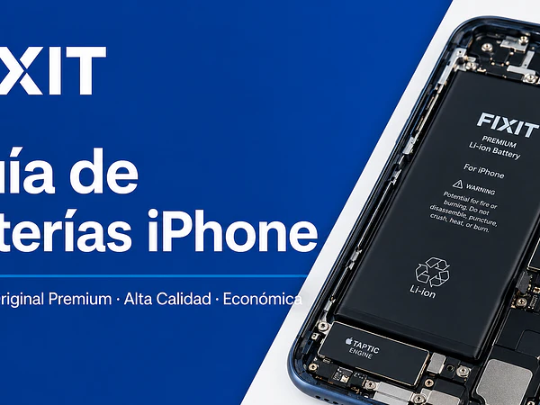 Diferencias entre baterías iPhone: Calidad Original Premium, Alta Calidad y Económica