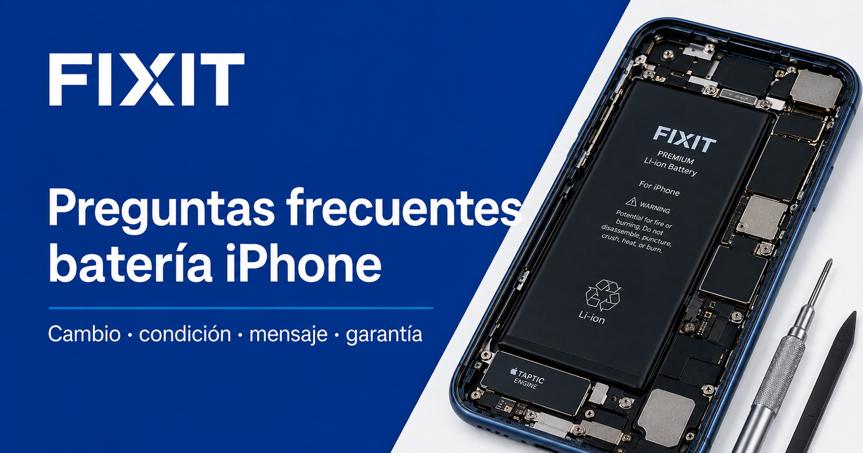 Preguntas frecuentes sobre cambio de batería iPhone