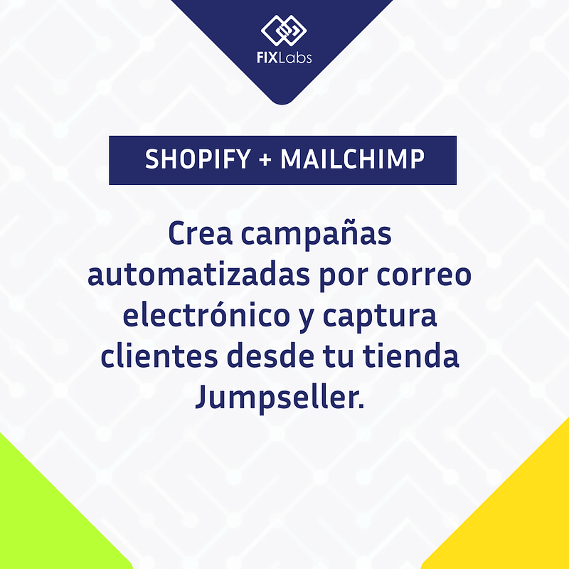 Shopify con Mailchimp 