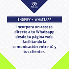 Shopify con WhatsApp  2