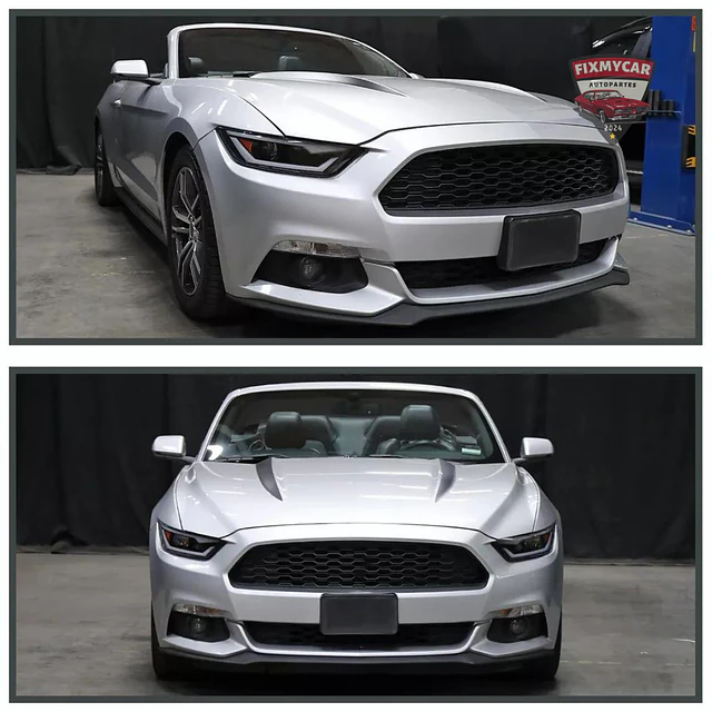 Forro De Guardabarros Delantero Para Ford Mustang 2015-2017 - Lado Conductor Y Pasajero, Número FR3Z16102A, Plástico Negro, Fácil Instalación, Garantía 2 Años