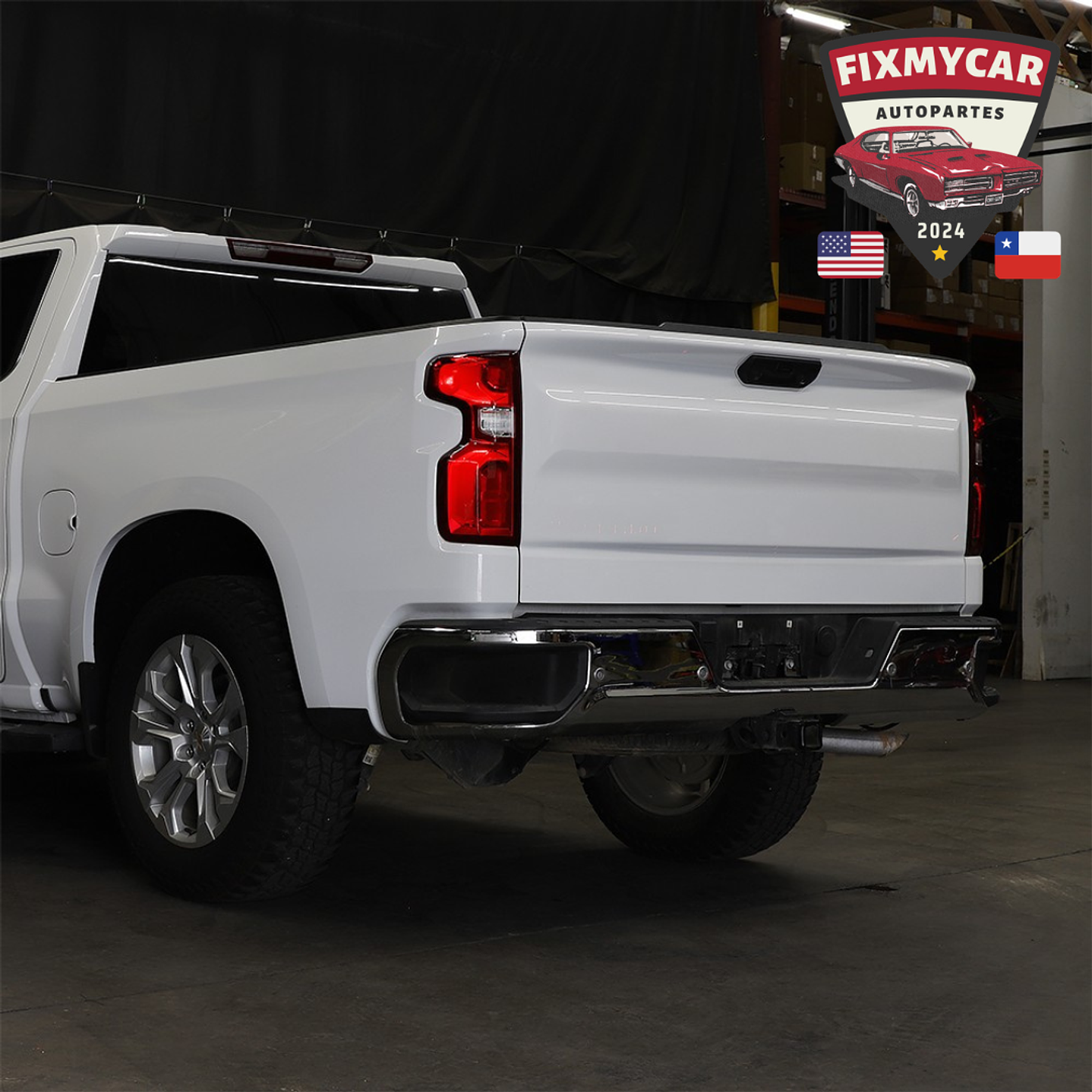 Foco trasero izquierdo led Chevrolet Silverado 2019 - 2024 4