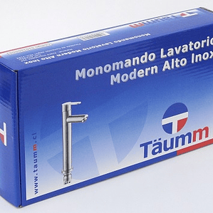 MonoMando Lavat. Alto Modern Inox