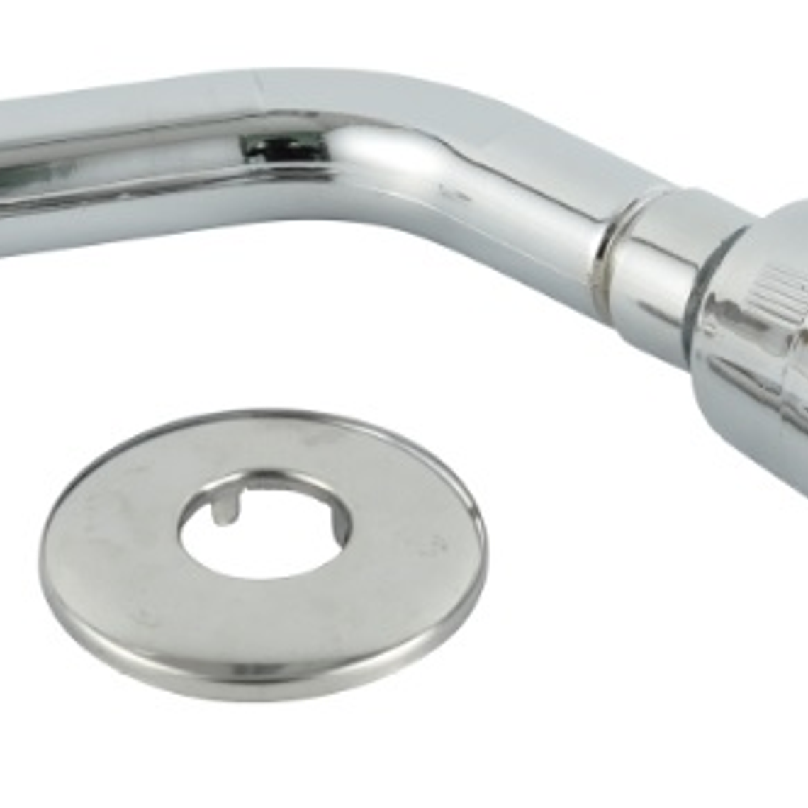 Brazo Ducha Plástico al Muro 1