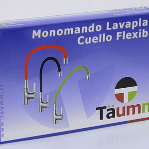 MonoMando LavaPlato Cuello Flexibl.Negro